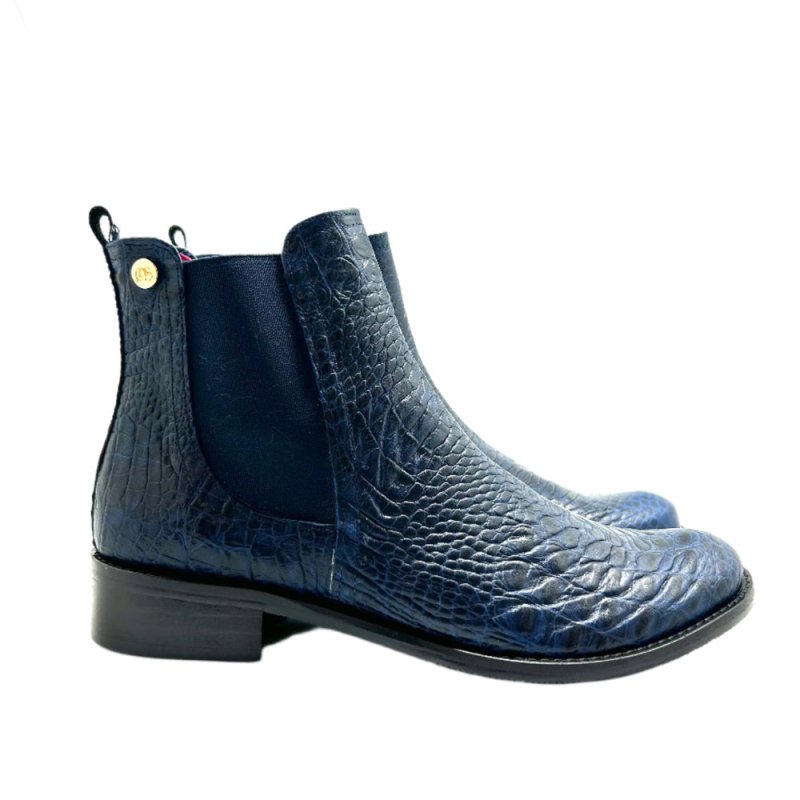 Taille Navy Chelsea ankle boot - Chelsea Boot - British D'sire Main image