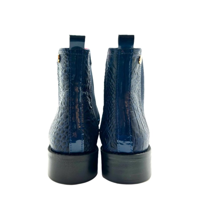 Taille Navy Chelsea ankle boot - Chelsea Boot - British D'sire