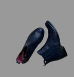 Taille Navy Chelsea ankle boot - Chelsea Boot - British D'sire