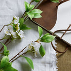 Tall Mock Orange Spray Artificial Flower Stem - Artificial Plants & Trees - British D'sire