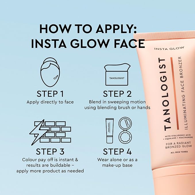 Tanologist Instaglow Face, 60ml - British D'sire