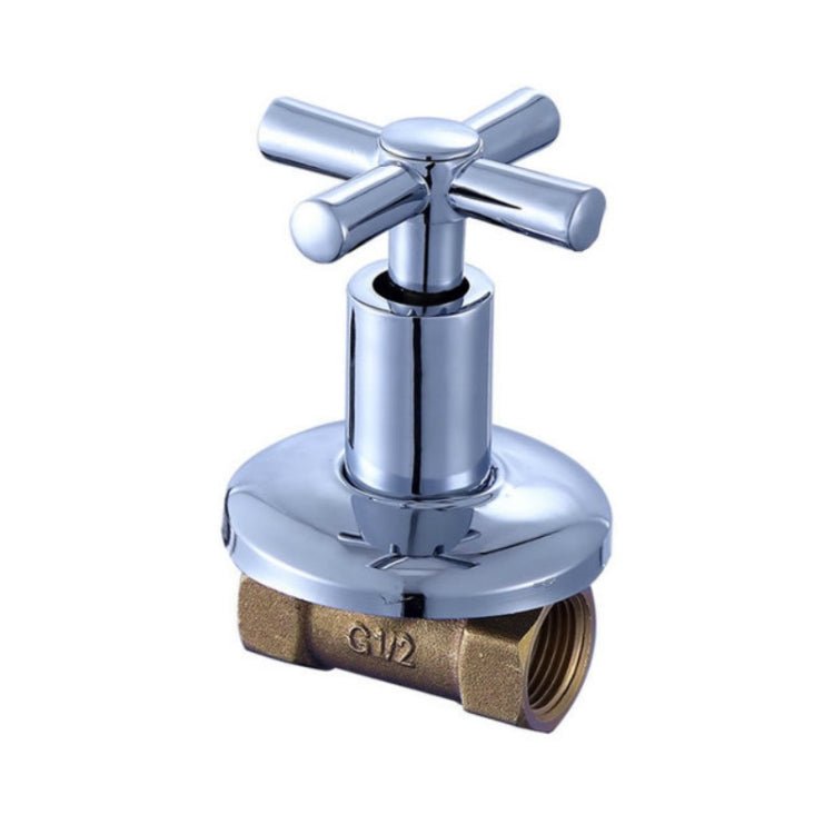 Tap Water Switching Valve Water Pipe Main Gate 4 Points Inner Wire Tooth Copper Submerged Valve(72 - 0001) - British D'sire Main image