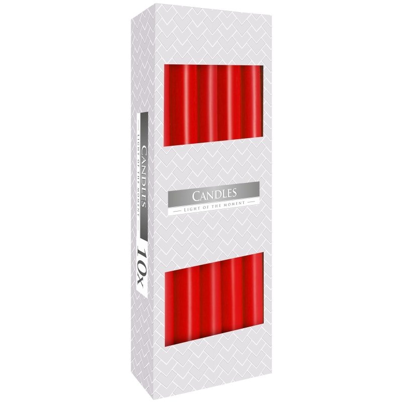 Taper Candle - Red - Taper Candles - British D'sire Main image