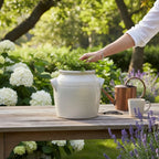 Tarn Collection Medium Pot With Handles - Plant Pot - British D'sire