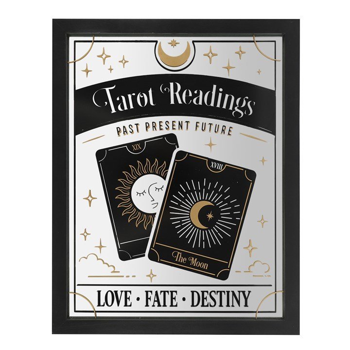 Tarot Readings Mirrored Wall Hanging - British D'sire
