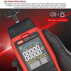 TASI Contact and Non - contact Dual Use Portable Measuring Speed Meter Digital Display Laser Tachometer - British D'sire