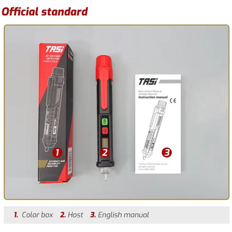 TASI TA11B+ Non - contact Inductive LCD Digital Display Tester - British D'sire