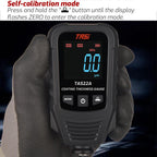 TASI TA522A Car Paint Film Meter Paint Surface Tester Coating Thickness Gauge(Black) - British D'sire