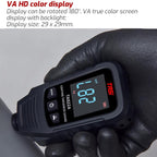 TASI TA522A Car Paint Film Meter Paint Surface Tester Coating Thickness Gauge(Black) - British D'sire