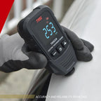 TASI TA522A Car Paint Film Meter Paint Surface Tester Coating Thickness Gauge(Black) - British D'sire