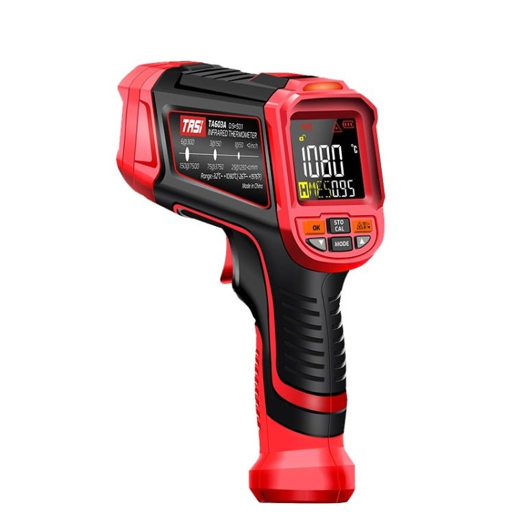TASI TA603A - 32 - 1080 degrees Celsius Color Screen Infrared Thermometer Industrial Electronic Thermometer - British D'sire Main image