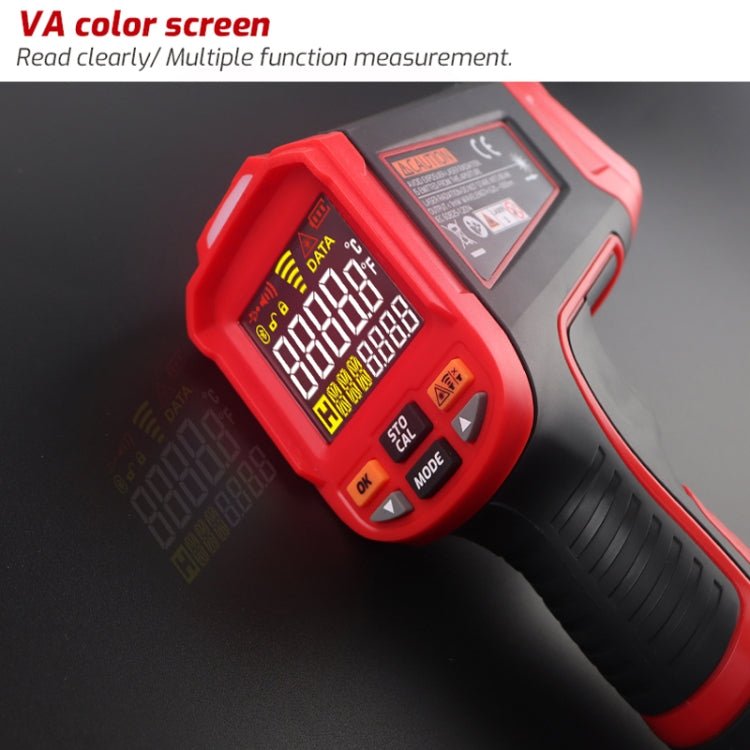 TASI TA603E - 32 - 2200 degrees Celsius Color Screen Infrared Thermometer Industrial Electronic Thermometer - British D'sire