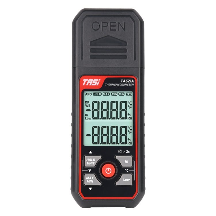 TASI TA621A Digital Dew Point Thermometer Ambient Temperature Humidity Gauge - British D'sire Main image