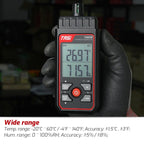 TASI TA621A Digital Dew Point Thermometer Ambient Temperature Humidity Gauge - British D'sire