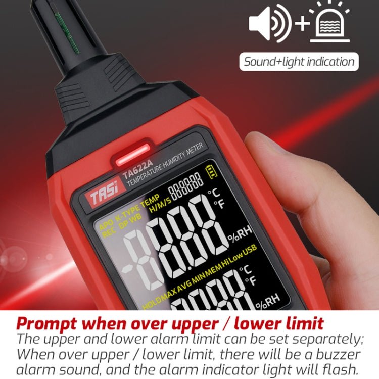 TASI TA622A Temperature Humidity Meter Digital Dew Point Thermometer - British D'sire