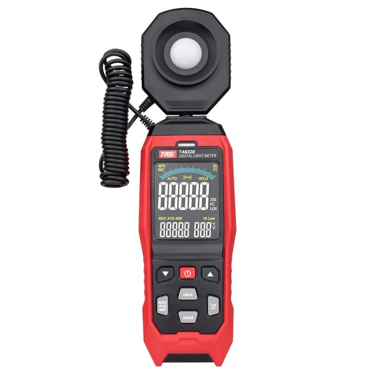 TASI TA632B USB Computer Connection Digital Illuminance Meter Lumen Tester Brightness Meter - British D'sire Main image