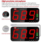 TASI TA653A Large Screen Wall - Mounted Noise Meter Decibel Detector - British D'sire