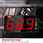 TASI TA653A Large Screen Wall - Mounted Noise Meter Decibel Detector - British D'sire