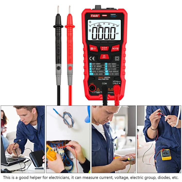 TASI TA801D Multi - function Digital High Precision Multimeter - British D'sire