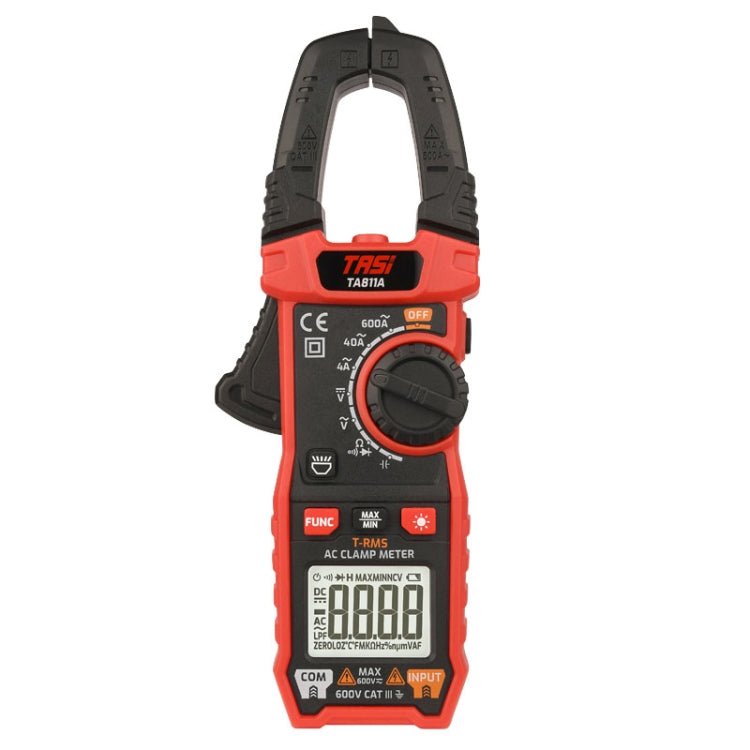 TASI TA811A Clamp Meter High Accuracy AC DC Voltage Ammeter - British D'sire