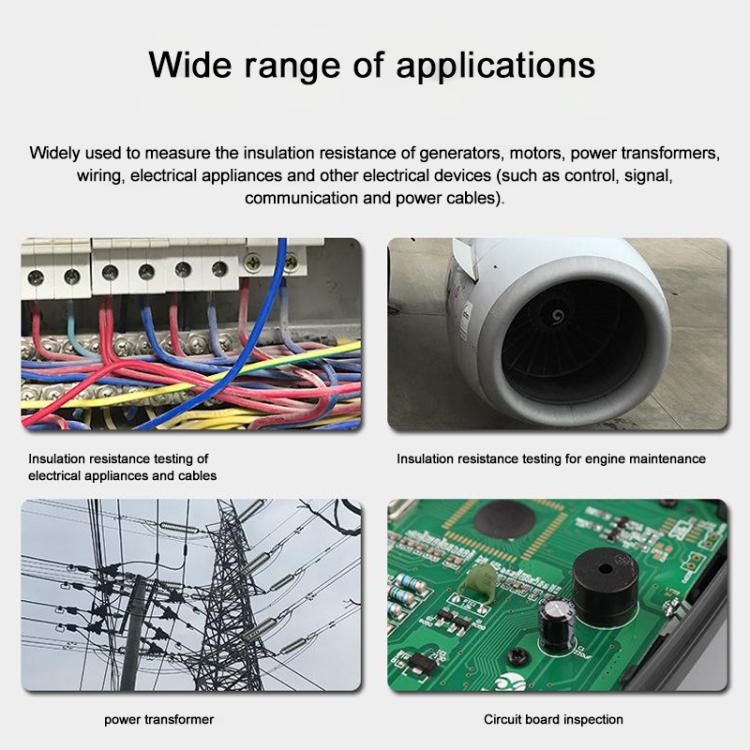 TASI TA8322A High Voltage Digital Electronic Meter Insulation Resistance Tester - British D'sire