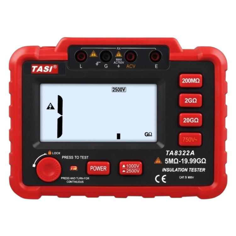 TASI TA8322A High Voltage Digital Electronic Meter Insulation Resistance Tester - British D'sire Main image