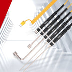 TASI TB601 - 4 Elbow Surface Thermocouple K - Type Probe Use With Thermometer - British D'sire