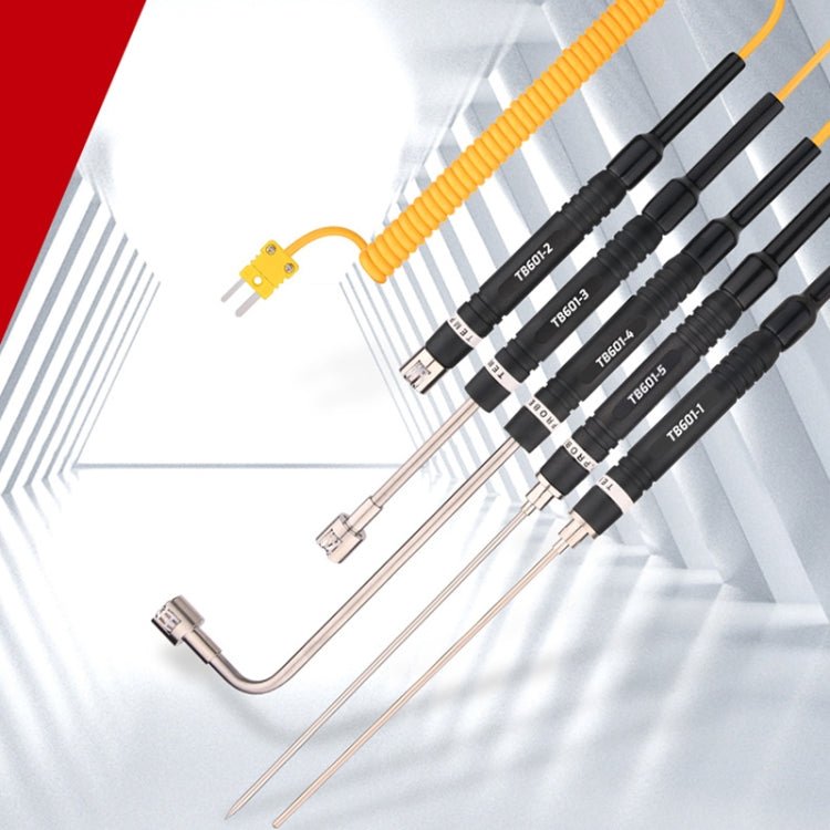 TASI TB601 - 5 Pointed Needle Liquid Probe K - Type Probe Use With Thermometer - British D'sire