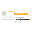 TASI TB601 - 5 Pointed Needle Liquid Probe K - Type Probe Use With Thermometer - British D'sire