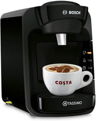 Tassimo by Bosch Suny 'Special Edition' TAS3102GB Coffee Machine,1300 Watt, 0.8 Litre - Black - Coffee Machine - British D'sire