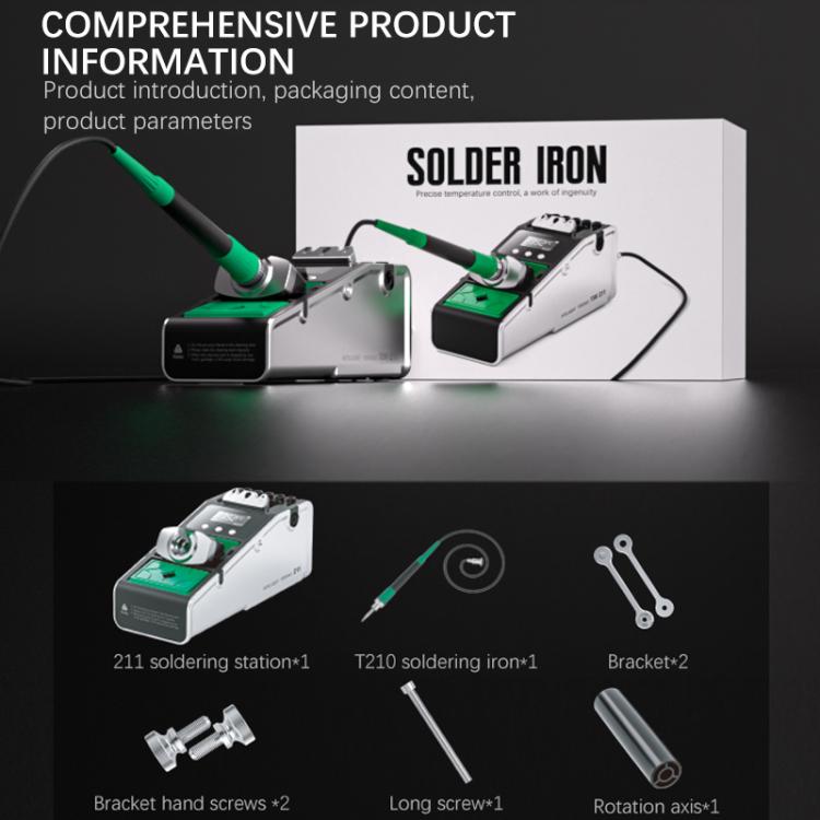 TBK - 211 Portable Rechargeable Constant Temperature All - Purpose Soldering Station - British D'sire