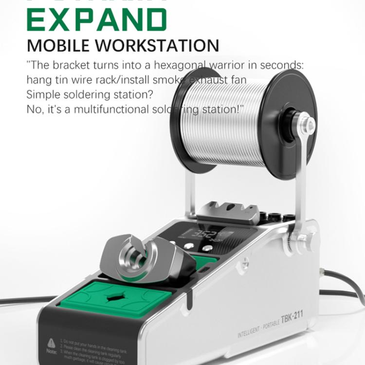 TBK - 211 Portable Rechargeable Constant Temperature All - Purpose Soldering Station - British D'sire