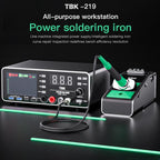 TBK - 219 20V / 5A All - purpose Integrated Workstation Power Supply with C210 Soldering Iron, Plug:UK Plug - British D'sire