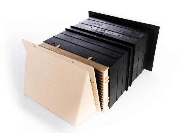 Rytons 9x6 Cowled Acoustic AirLiner Set with Hit & Miss Ventilator - Advanced Acoustics Main image