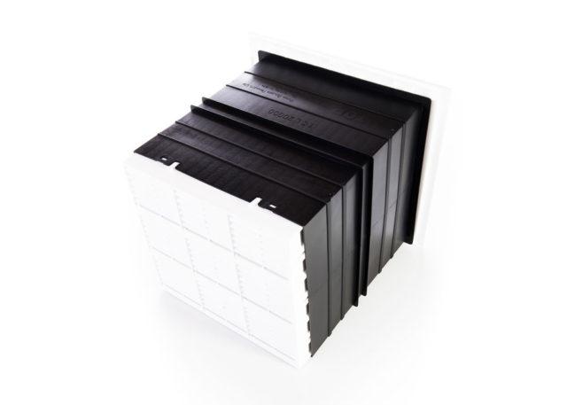 Rytons 9x9 Acoustic AirLiner Set with Hit & Miss Ventilator - Advanced Acoustics