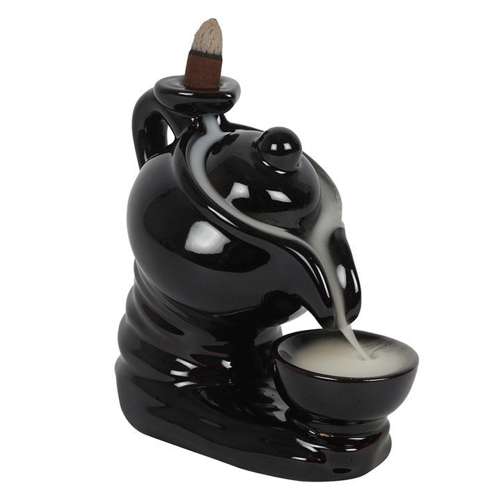 Teapot Backflow Incense Burner - British D'sire