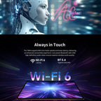 Teclast T60AI WiFi Tablet PC, 6GB+128GB, 12 inch Android 15 Allwinner A733 Octa Core with NPU - British D'sire