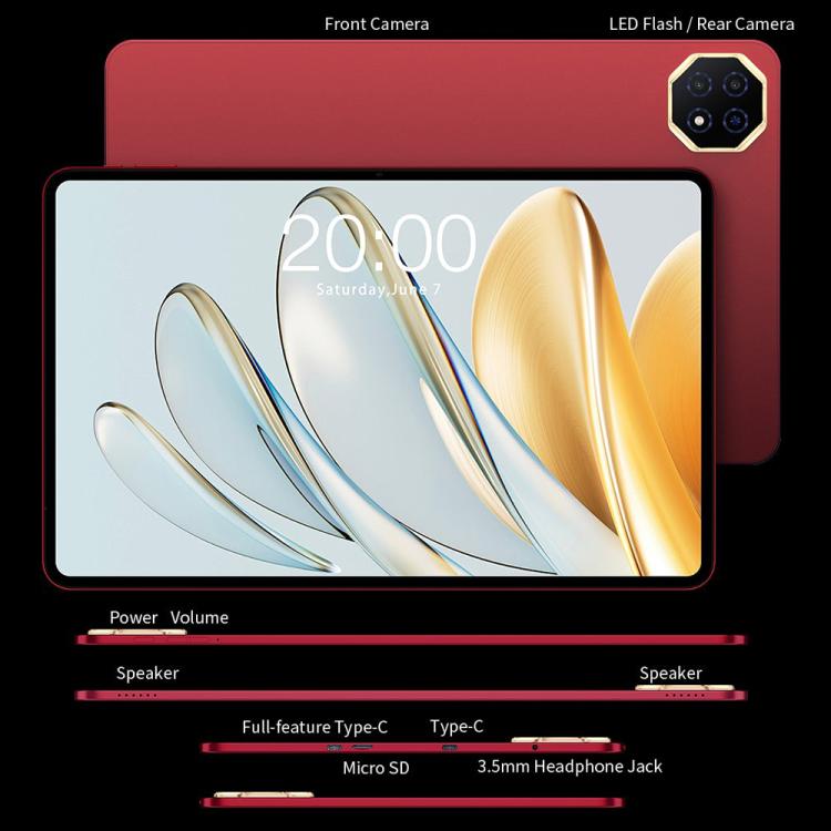 Teclast T60AI WiFi Tablet PC, 6GB+128GB, 12 inch Android 15 Allwinner A733 Octa Core with NPU - British D'sire