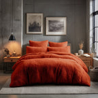 Teddy Bear Fleece Duvet Cover & Pillow Case Set - British D'sire