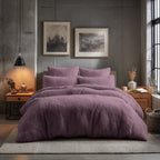 Teddy Bear Fleece Duvet Cover & Pillow Case Set - British D'sire