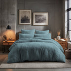 Teddy Bear Fleece Duvet Cover & Pillow Case Set - British D'sire