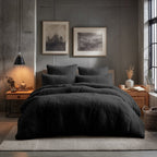 Teddy Bear Fleece Duvet Cover & Pillow Case Set - British D'sire