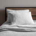 Teddy Bear Fleece Super Soft Cosy Pillow Case Pair - British D'sire