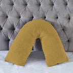 Teddy Bear Fleece Super Soft Cosy V Shape Pillowcase - British D'sire
