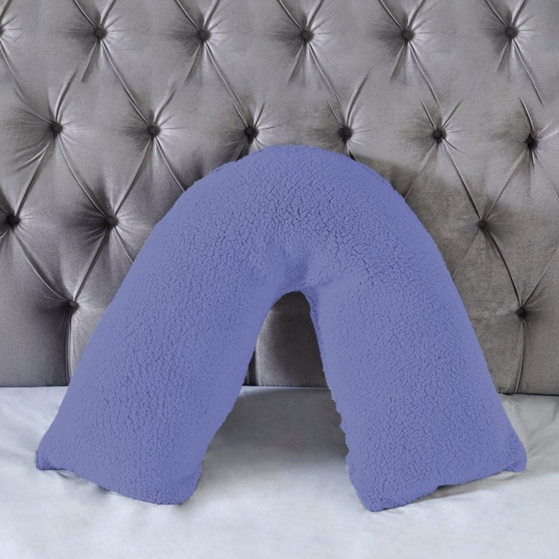 Teddy Bear Fleece Super Soft Cosy V Shape Pillowcase - British D'sire