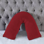 Teddy Bear Fleece Super Soft Cosy V Shape Pillowcase - British D'sire