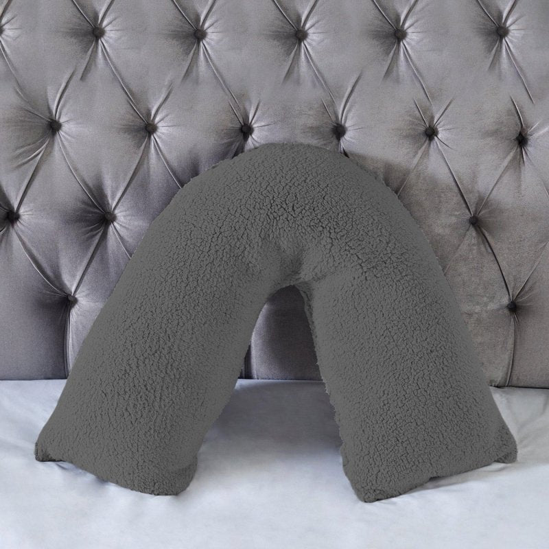 Teddy Bear Fleece Super Soft Cosy V Shape Pillowcase - British D'sire
