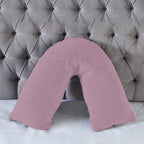 Teddy Bear Fleece Super Soft Cosy V Shape Pillowcase - British D'sire