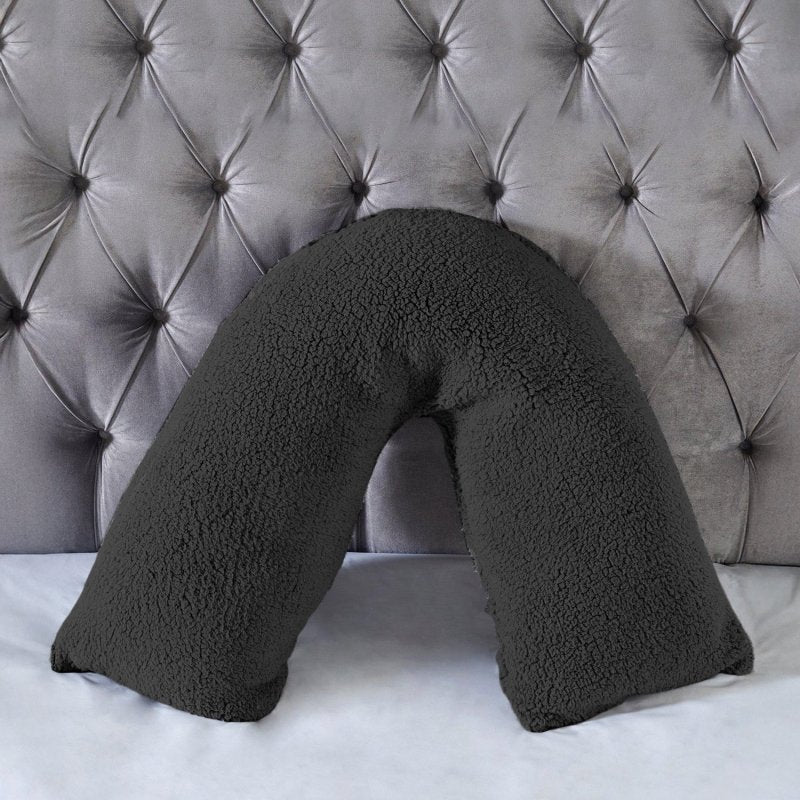 Teddy Bear Fleece Super Soft Cosy V Shape Pillowcase - British D'sire