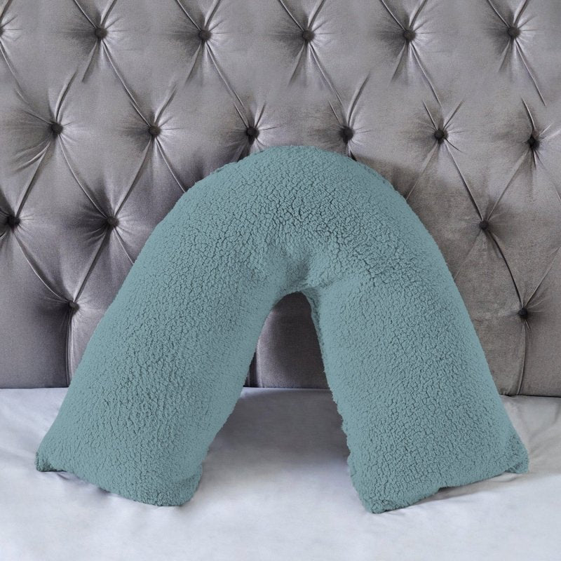 Teddy Bear Fleece Super Soft Cosy V Shape Pillowcase - British D'sire